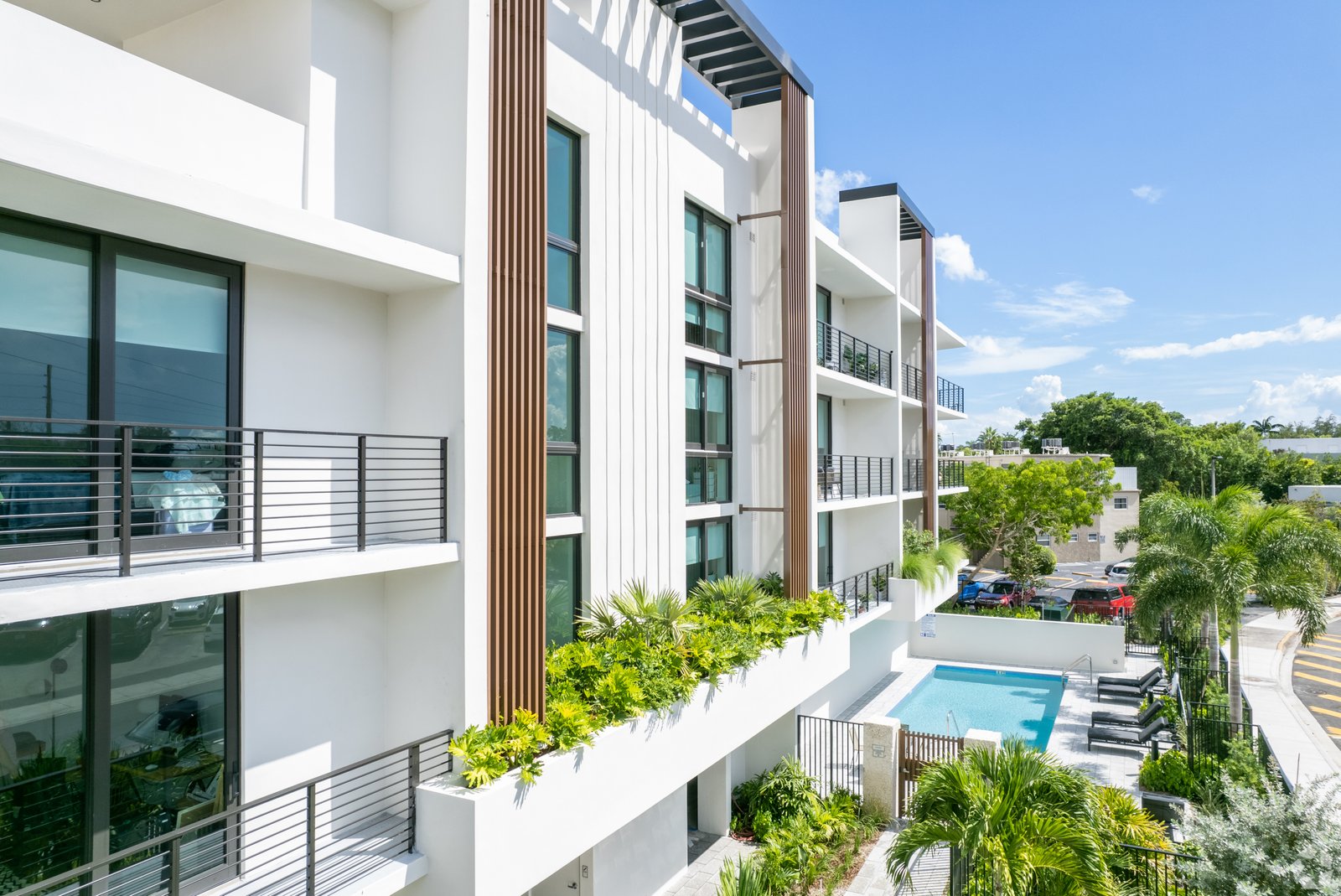 Bower SoMi Balconies and Pool